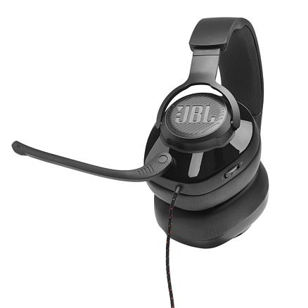 Наушники JBL Quantum 200 полноразмерные с микрофоном игровые черные