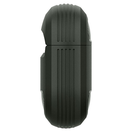 Чехол для наушников AirPods 3 гелевый Spigen Rugged Armor хаки