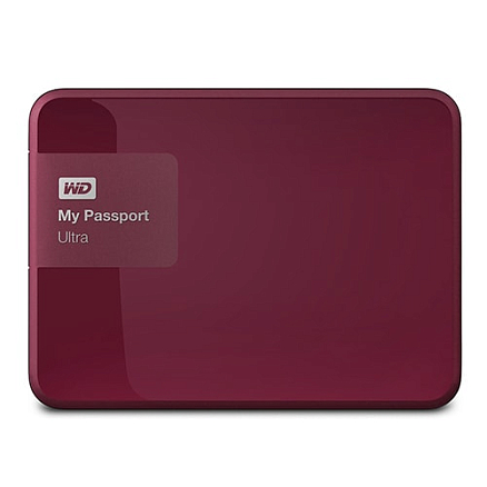 Внешний жесткий диск Western Digital My Passport Ultra New 3TB USB 3.0 Berry