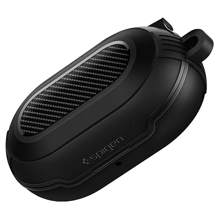 Чехол для Samsung Galaxy Buds, Buds+ гелевый Spigen SGP Rugged Armor черный