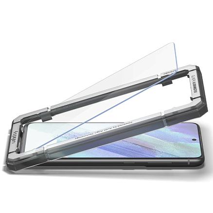 Защитное стекло для Samsung Galaxy S21 FE на экран противоударное Spigen Glas.tR AlignMaster прозрачное 2 шт.
