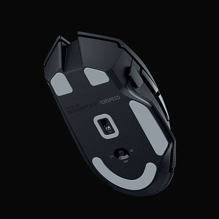 Мышь беспроводная оптическая Razer Basilisk V3 X HyperSpeed с подсветкой 9 кнопок 18000 dpi игровая черная