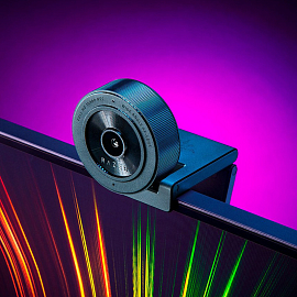 Веб-камера с высоким разрешением 1080p Razer Kiyo X черная