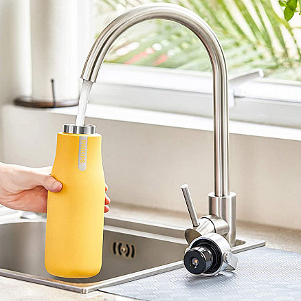 Умная термобутылка для воды Philips GoZero 590 мл желтая