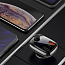 FM модулятор (трансмиттер) автомобильный Baseus S-13 с громкой связью, двумя USB (5A, Q.C 4.0) для зарядки и Type-C (PD 3.0) черный