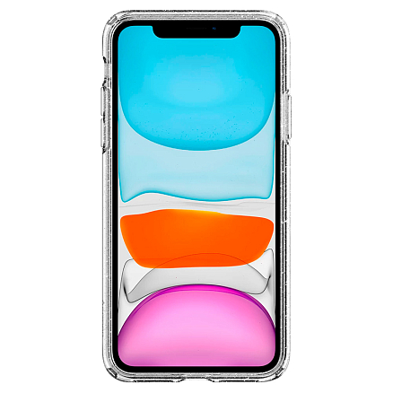 Чехол для iPhone 11 гелевый с блестками Spigen SGP Liquid Crystal Glitter прозрачный