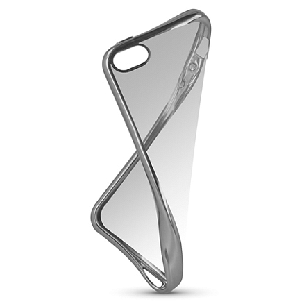 Чехол для iPhone 7, 8 гелевый Beeyo Stardust Diamond Grid прозрачно-серебристый