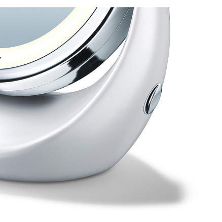 Зеркало для макияжа с подсветкой настольное Beurer BS 49 белое