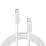 Кабель Type-C - Type-C для зарядки 1,8 м плетеный Anker PowerLine 322 (быстрая зарядка PD) белый