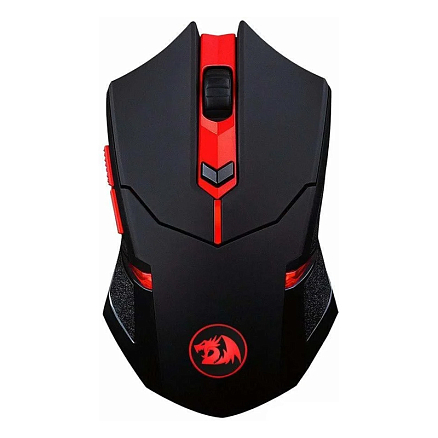 Набор коврик и мышь беспроводная оптическая 6 кнопок 2400 dpi Redragon M601WL-BA