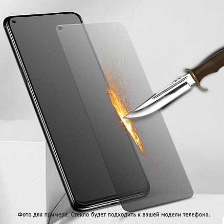 Защитное стекло для iPhone 12 Mini на весь экран противоударное Mocoll Platinum 2.5D прозрачное матовое