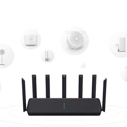 WI-FI маршрутизатор (роутер) 2.4/5 ГГц Xiaomi Mi AIoT Router AX3600 (DVB4251GL) черный