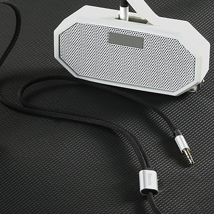 Кабель 3,5 мм - 3,5 мм, Lightning (папа - папа, папа) Aux 1,2 м Baseus L33 черный