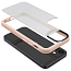 Чехол для iPhone 12 Mini гибридный Spigen Cyrill Color Brick прозрачно-розовый