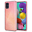 Чехол для Samsung Galaxy A51 гелевый с блестками Spigen SGP Liquid Crystal Glitter прозрачный