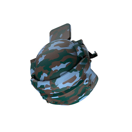 Триггеры (джойстик) для телефона Baseus Level 3 Helmet GA03 (2 кнопки) камуфляж синий