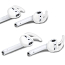 Насадки для наушников AirPods, AirPods 2 силиконовые Spigen SGP Earhooks белые 2 пары