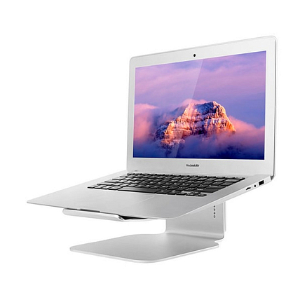Подставка для ноутбука до 17 дюймов Evolution LS111 металлическая серебристая