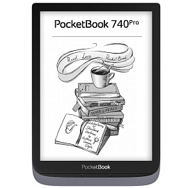 Электронная книга PocketBook 740 Pro с подсветкой серая