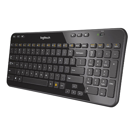 Клавиатура беспроводная Logitech K360 черная