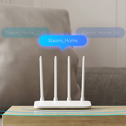 WI-FI маршрутизатор (роутер) 2.4/5 ГГц Xiaomi Mi Router 4A (R4AC) DVB4230GL
