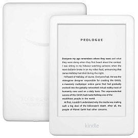 Электронная книга Amazon Kindle 2019 8GB с подсветкой белая