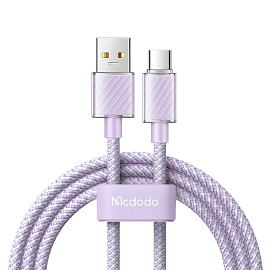 Кабель McDodo CA-3652 USB Type-A - USB Type-C (1.2 м, фиолетовый)