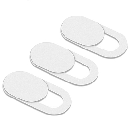 Защитная крышка для передней камеры телефона, планшета или ноутбука белая 3 шт.