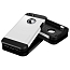 Чехол для iPhone 5, 5S, SE гибридный для экстремальной защиты Spigen SGP Tough Armor серебристый