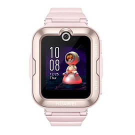 Детские умные часы с GPS и Wi-Fi трекером Huawei Watch Kids 4 Pro розовые