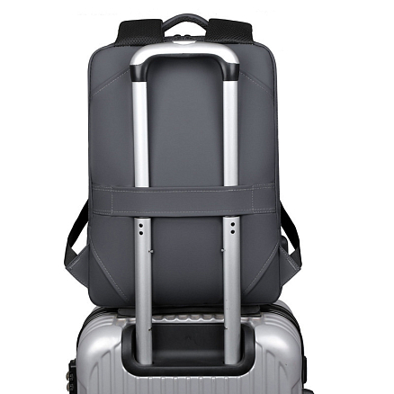 Рюкзак Miru MBP02 Emotion с отделением для ноутбука до 15,6 дюйма серый