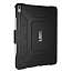 Чехол для iPad Pro 12.9 2018 гибридный для экстремальной защиты - книжка Urban Armor Gear UAG Metropolis черный