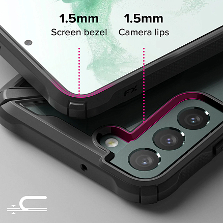 Чехол для Samsung Galaxy S22+ гибридный Ringke Fusion X черный