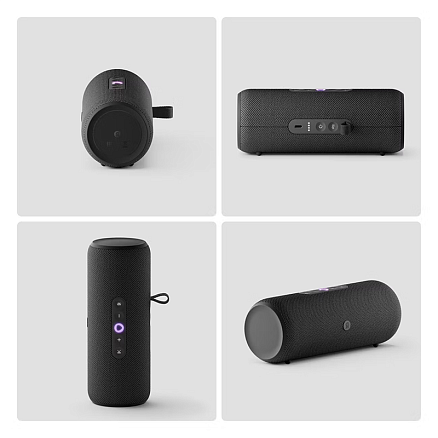 Умная колонка Яндекс Станция Стрит с Алисой и YaGPT YNDX-00030 черная