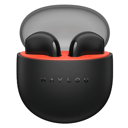 Наушники TWS беспроводные Haylou X1 Neo вкладыши с микрофоном черные