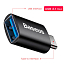 Переходник Type-C - USB 3.1 (папа - мама) хост OTG Baseus Ingenuity Series Mini черный