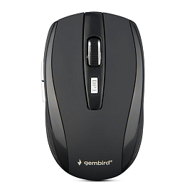 Мышь беспроводная оптическая Gembird MUSW-330 6 кнопок 2400 dpi черная