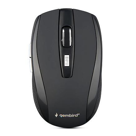 Мышь беспроводная оптическая Gembird MUSW-330 6 кнопок 2400 dpi черная