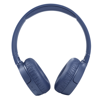 Наушники беспроводные Bluetooth JBL Tune 660NC накладные с микрофоном и шумоподавлением складные синие