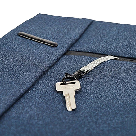 Рюкзак Xiaomi Classic Business оригинальный с отделением для ноутбука до 15,6 дюйма синий