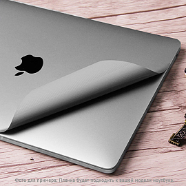 Набор защитных пленок 5-в-1 для Apple MacBook Air 13 M2 2022 Mocoll Black Diamond серый металлик