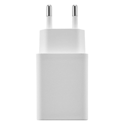 Зарядное устройство сетевое c USB входом 10.5W и кабелем Type-C Rocket Base Combo белое