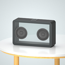 Беспроводная колонка Apollo F337A, прозрачный