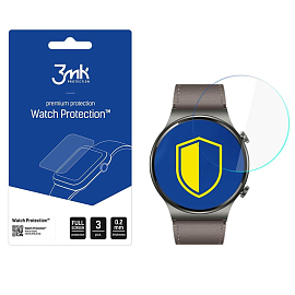 Защитное стекло для Huawei Watch GT 2 Pro на экран противоударное 3mk Protection прозрачное