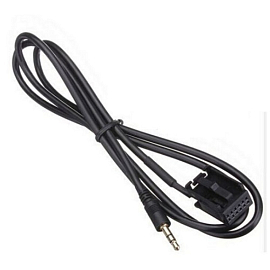 Адаптер Aux 3,5 мм в машину Ford для прослушивания музыки длина 1,2 метра