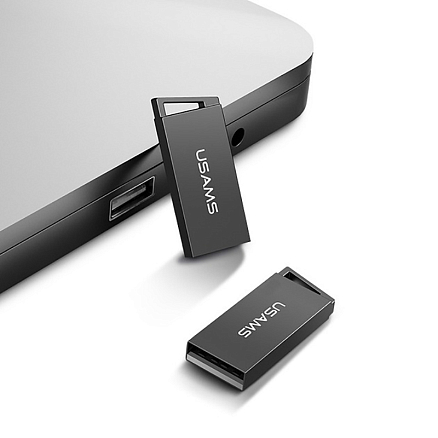 Флешка Usams US-ZB204 8Gb USB 2.0 черная