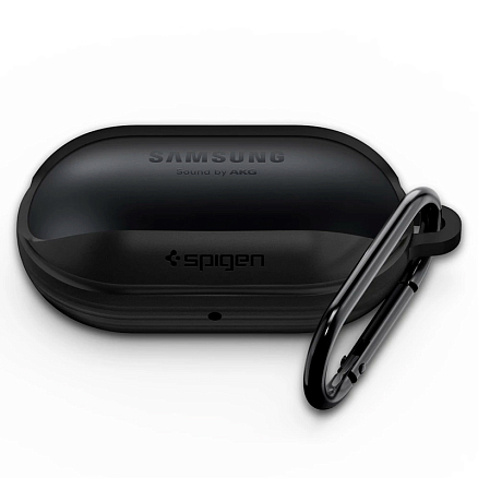 Чехол для наушников Samsung Galaxy Buds, Buds+ гелевый Spigen SGP Liquid Air черный