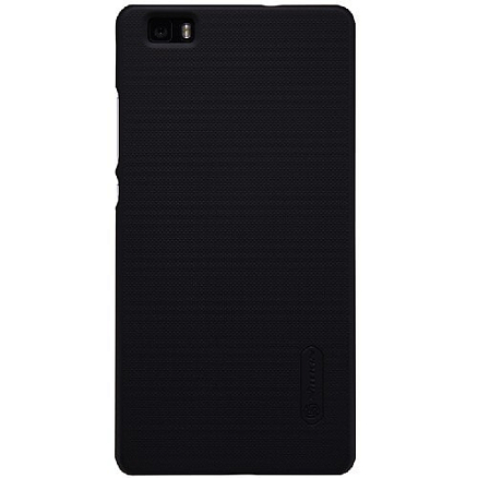 Чехол для Huawei P8 Lite пластиковый тонкий Nillkin Super Frosted черный