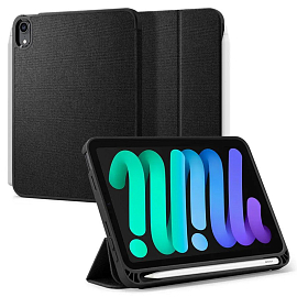 Чехол для iPad Mini 6 книжка Spigen Urban Fit черный