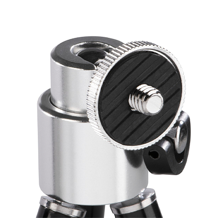 Мини-штатив для телефона, фотоаппарата или экшн-камеры Hama BallMini XL3 4065 черный